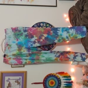 Hand Tie-Dyed Jeggings